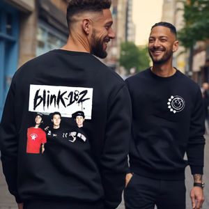 Blink 182 One More Time  2023 Tour Sweatshirt 2 Sided  Gift For Fan